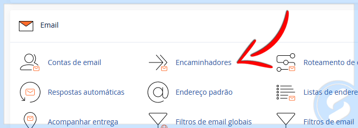 cPanel - E-mail - Encaminhadores