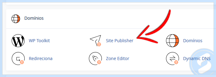 cPanel - Site Publisher