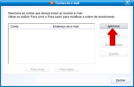 IncredMail - Contas