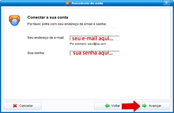 IncredMail - Contas