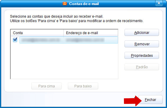 IncredMail - Contas