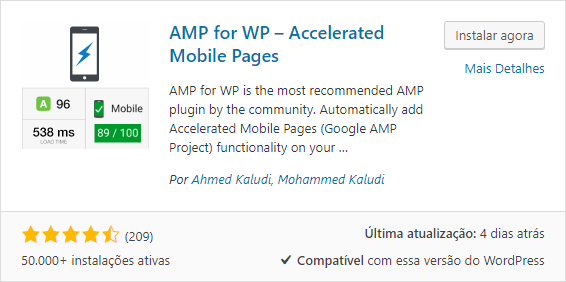 AMP for WP - Accelerated Mobile Pages