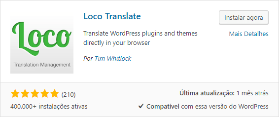 Plugin Loco Translate