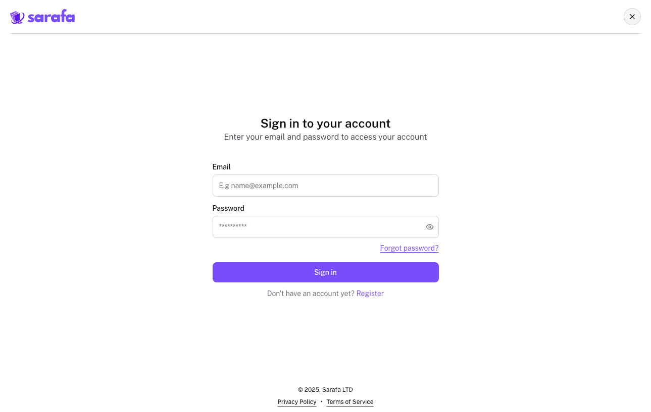 Login