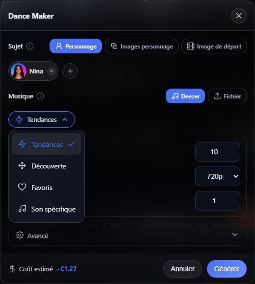 Modes de musique Deezer