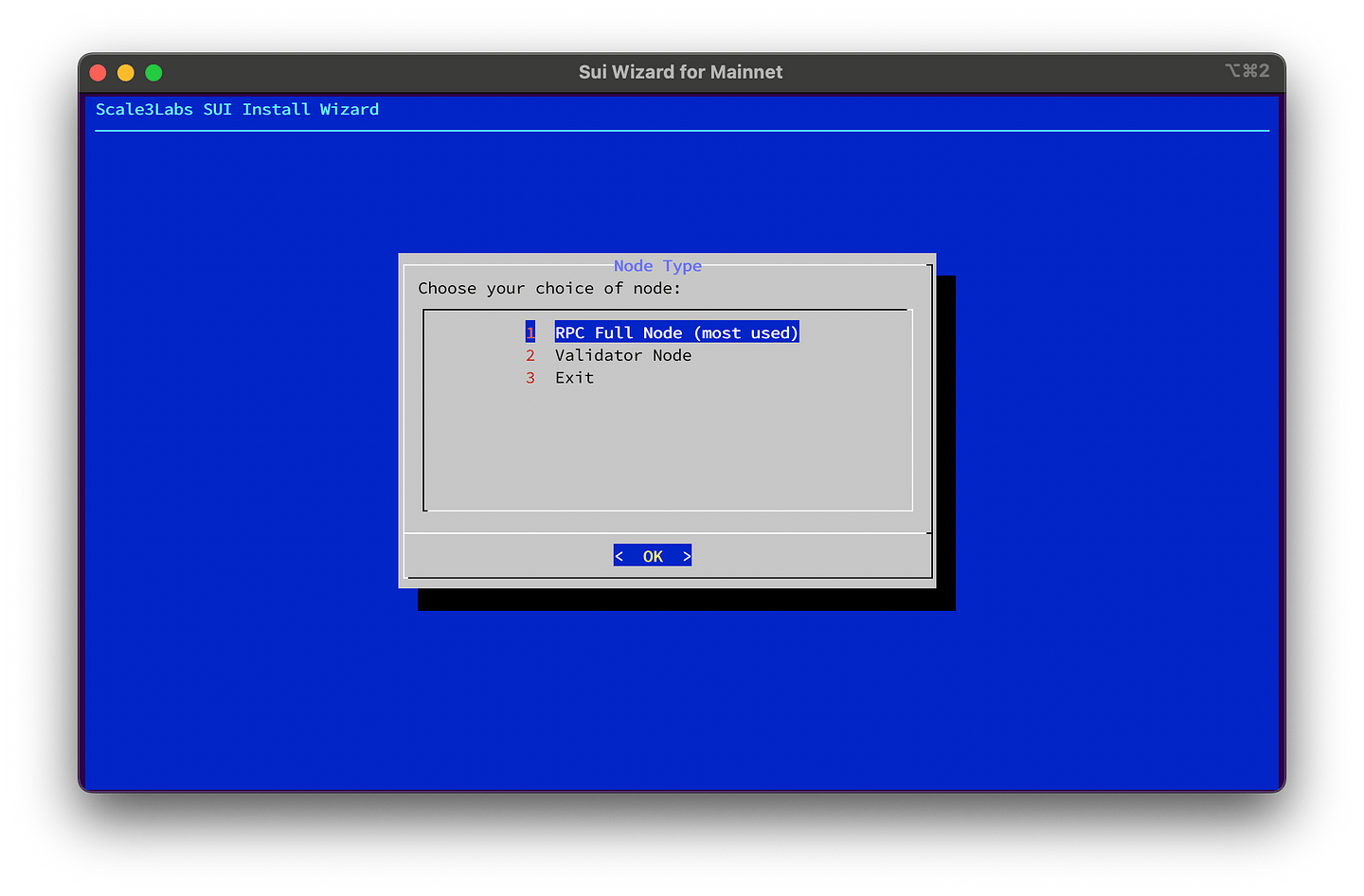 Wizard Node Running A Sui FullNode - Scale3Labs