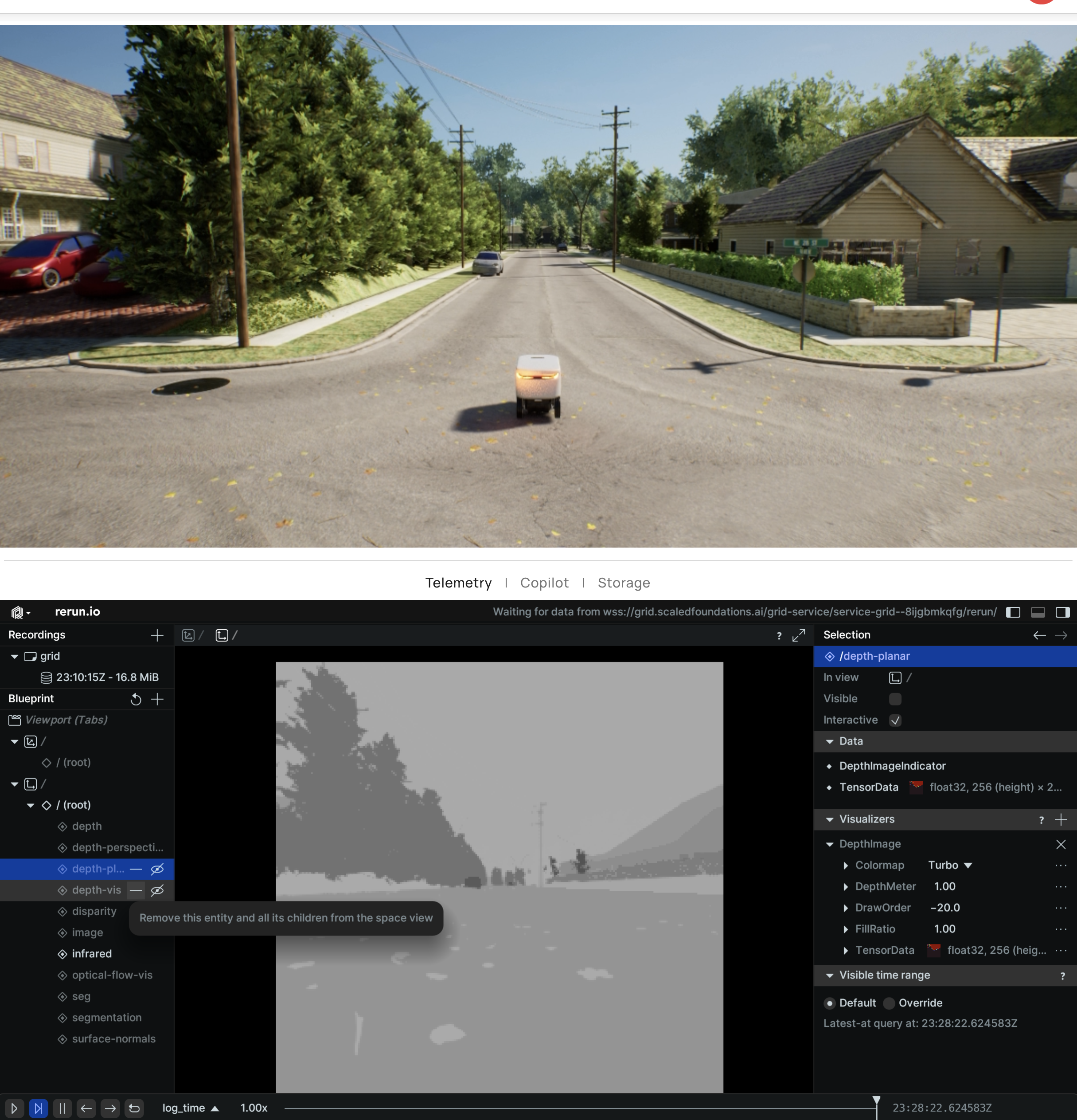 Example Depth Output