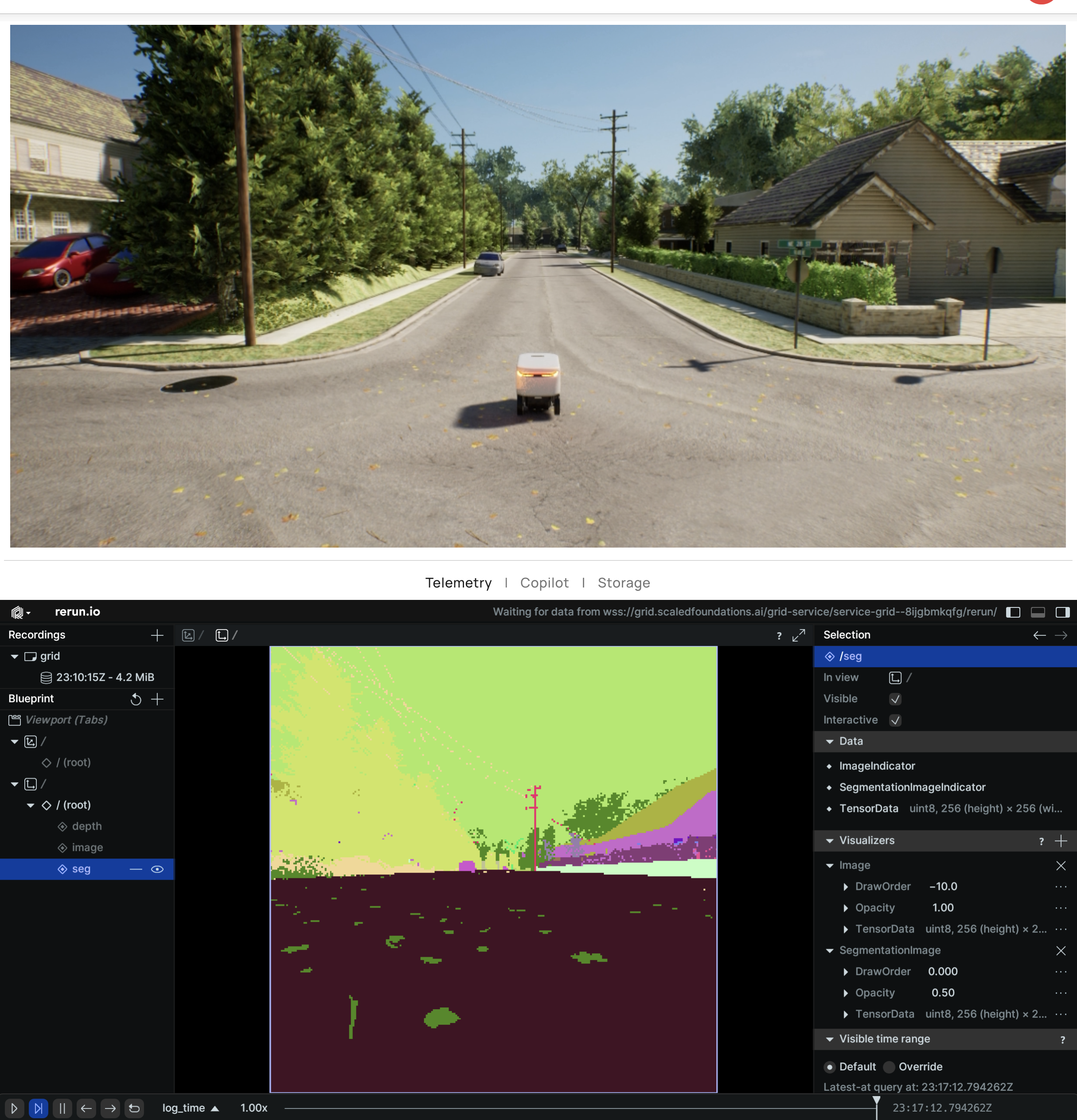 Example Segmentation Output