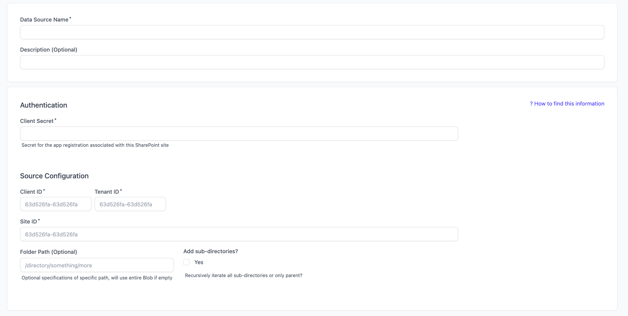Connect Data Source