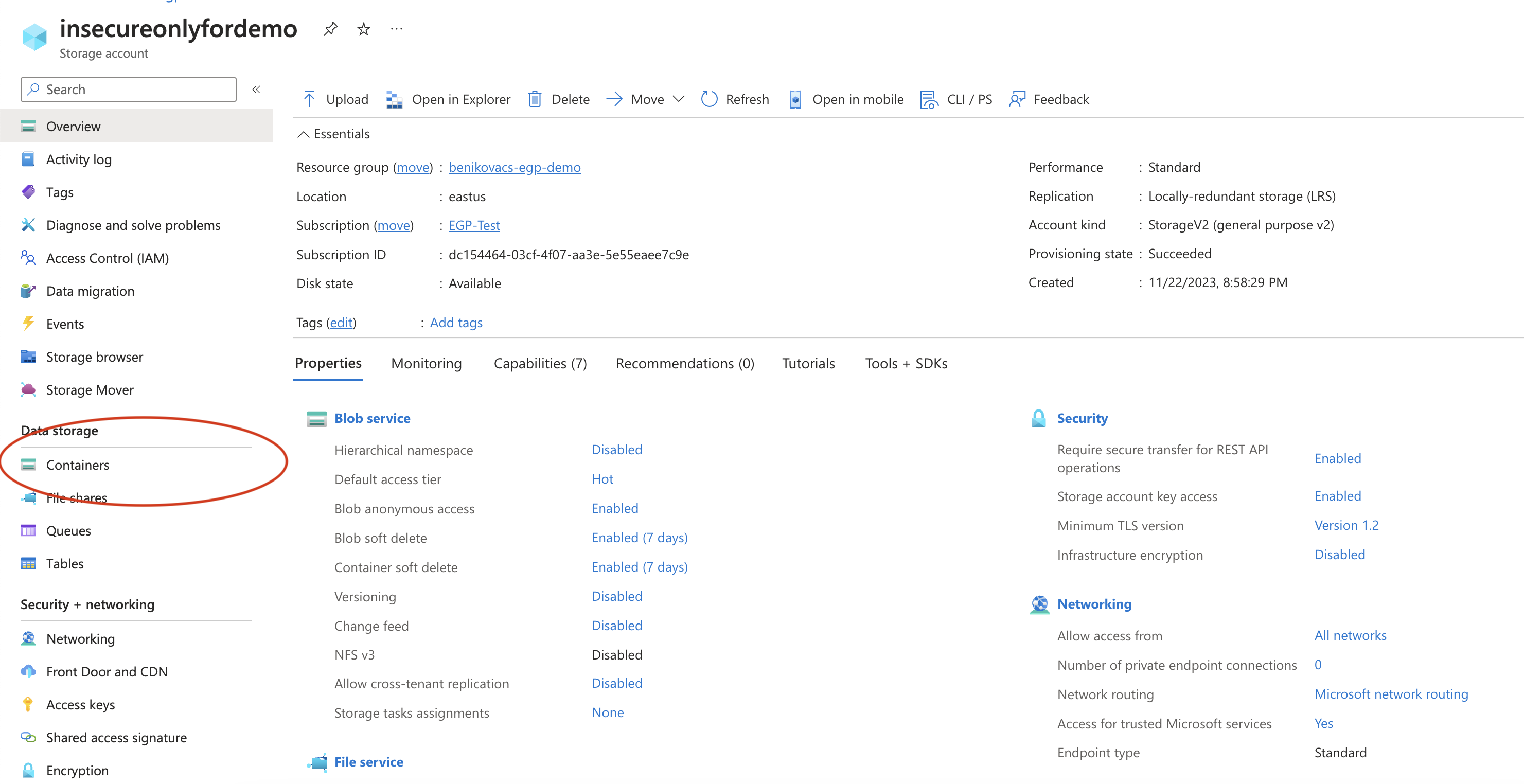 Azure Containers