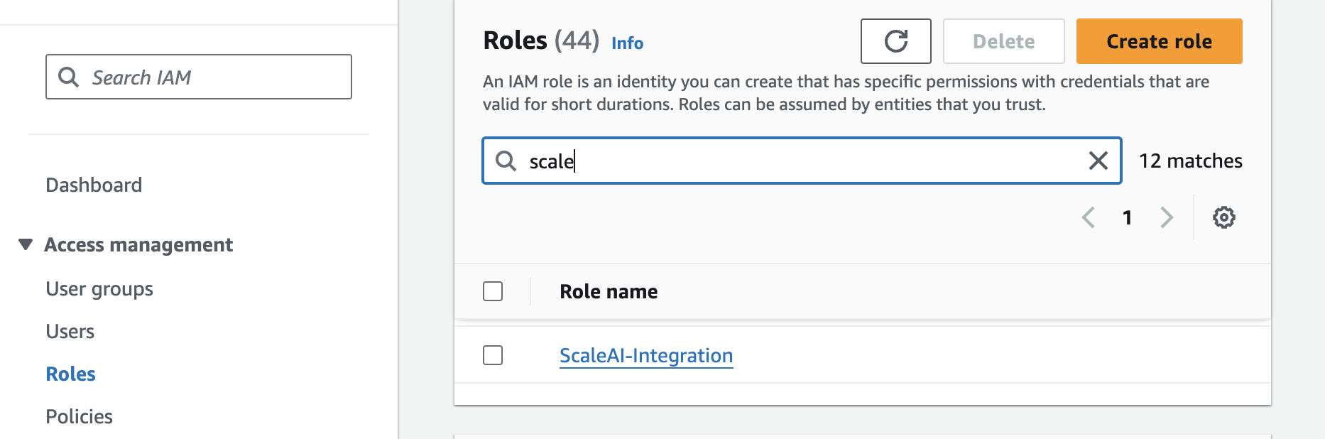 ScaleAI-Integration role
