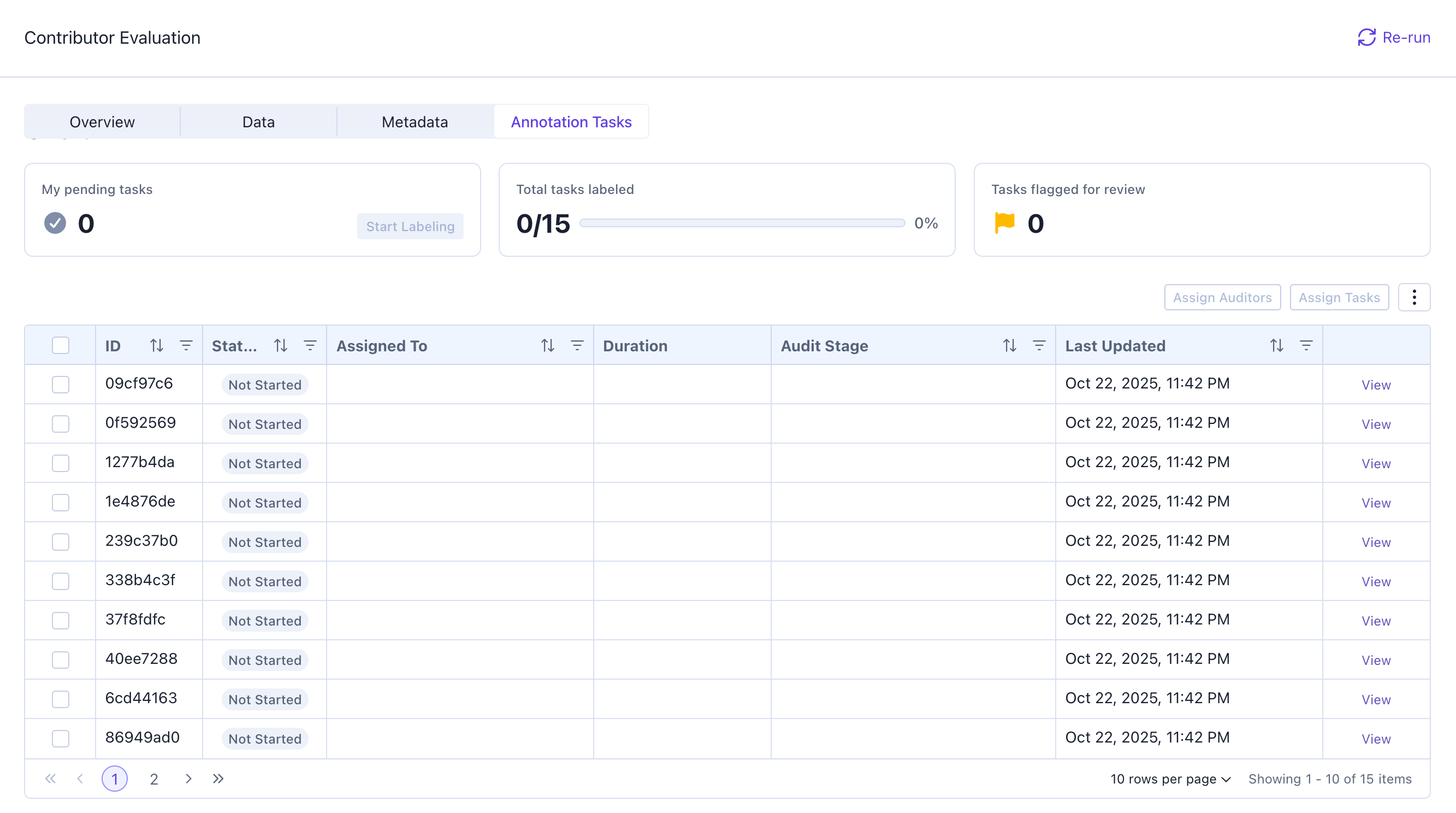 Annotation Task Overview