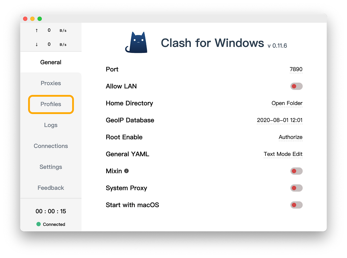Clash for Windows 手动配置步骤1