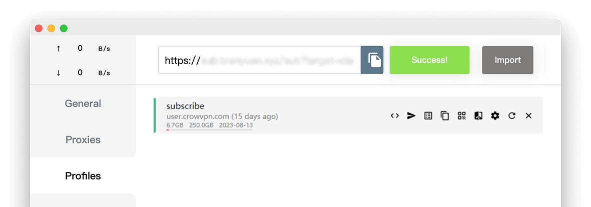 Clash for Windows 手动配置步骤3