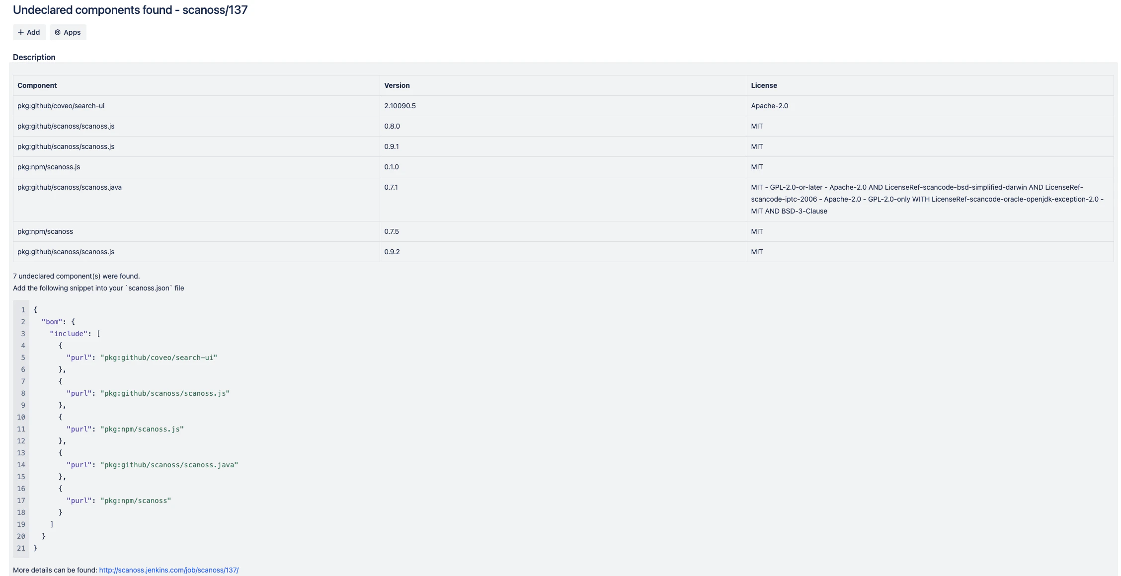 jenkins-jira-undeclared