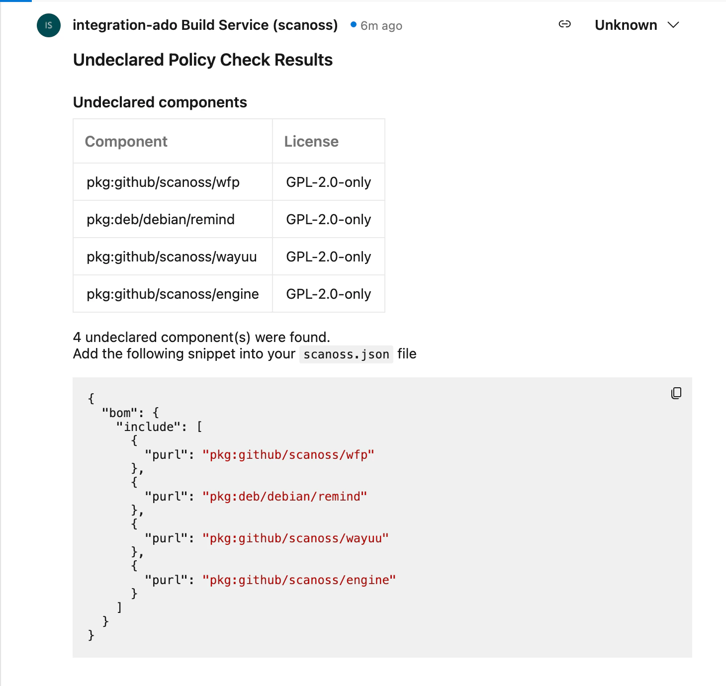 azure-pr-comment-undeclared