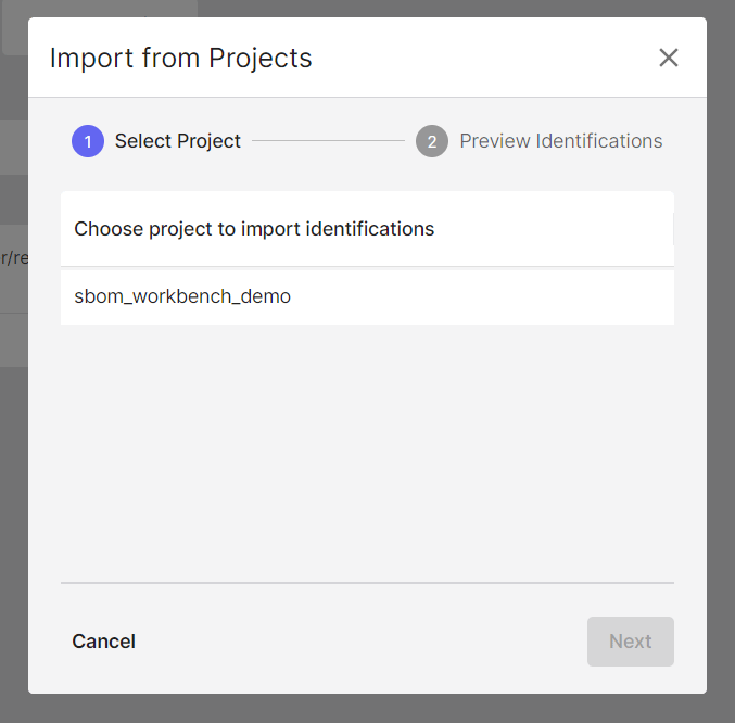 import-from-projects