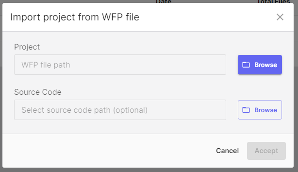 SBOM Workbench WFP Project
