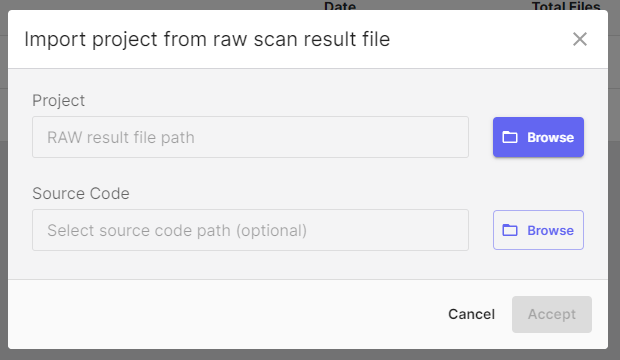 SBOM Workbench Raw Project