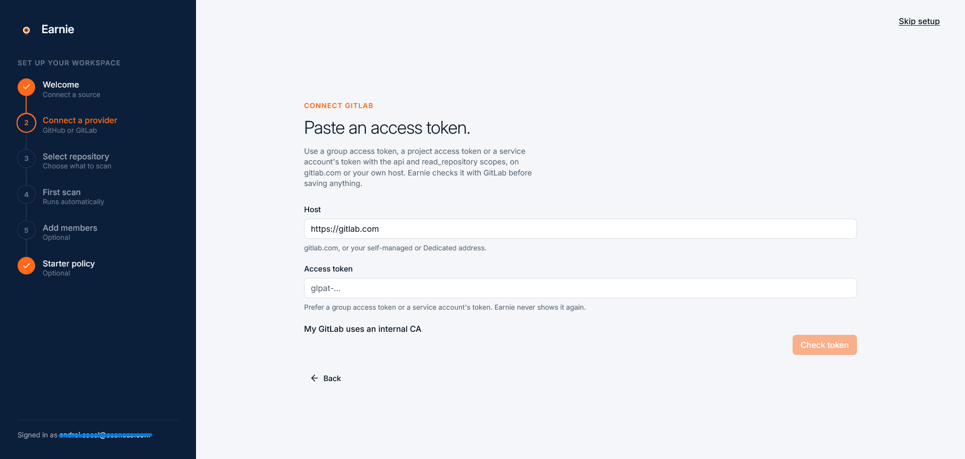 Install GitLab