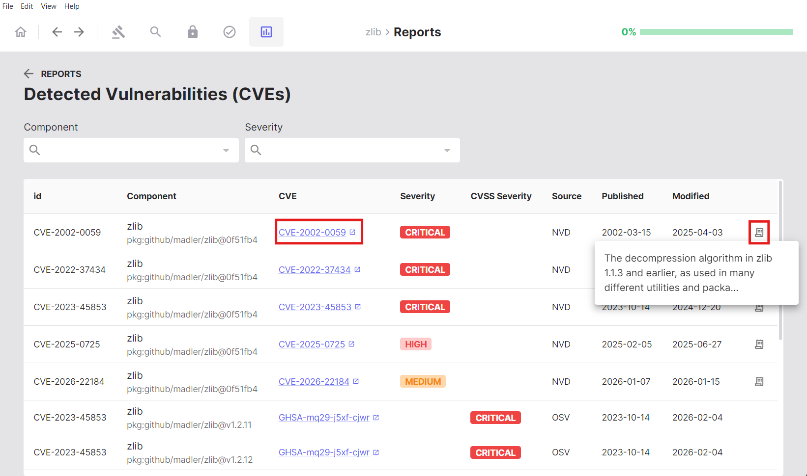 detected-vulnerabilities