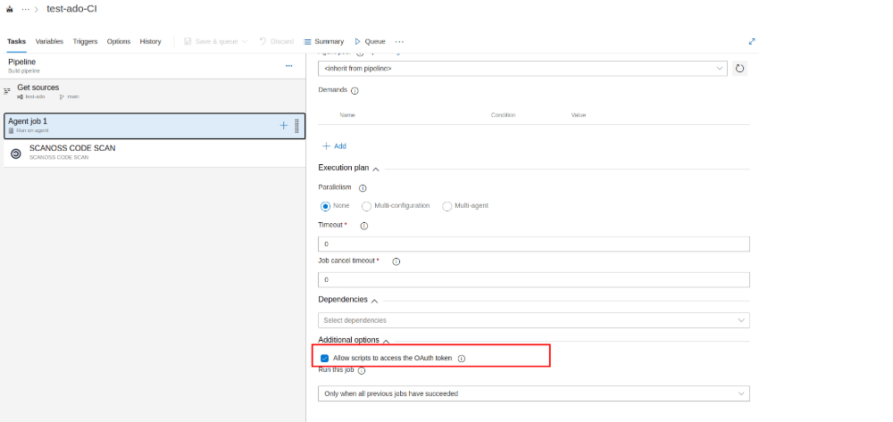azure-agent-jobs