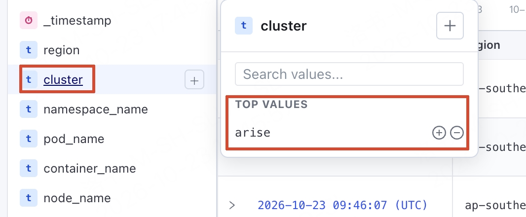Filter Logs by Field