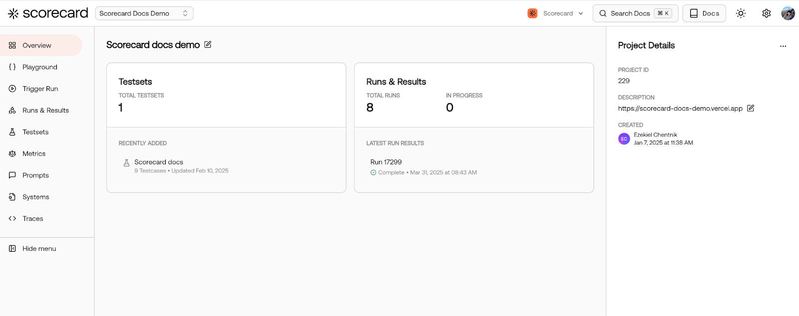 New orange color palette in the Scorecard UI