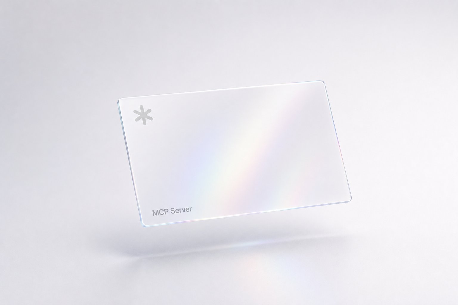 A translucent Scout MCP Server card with the Scout asterisk mark