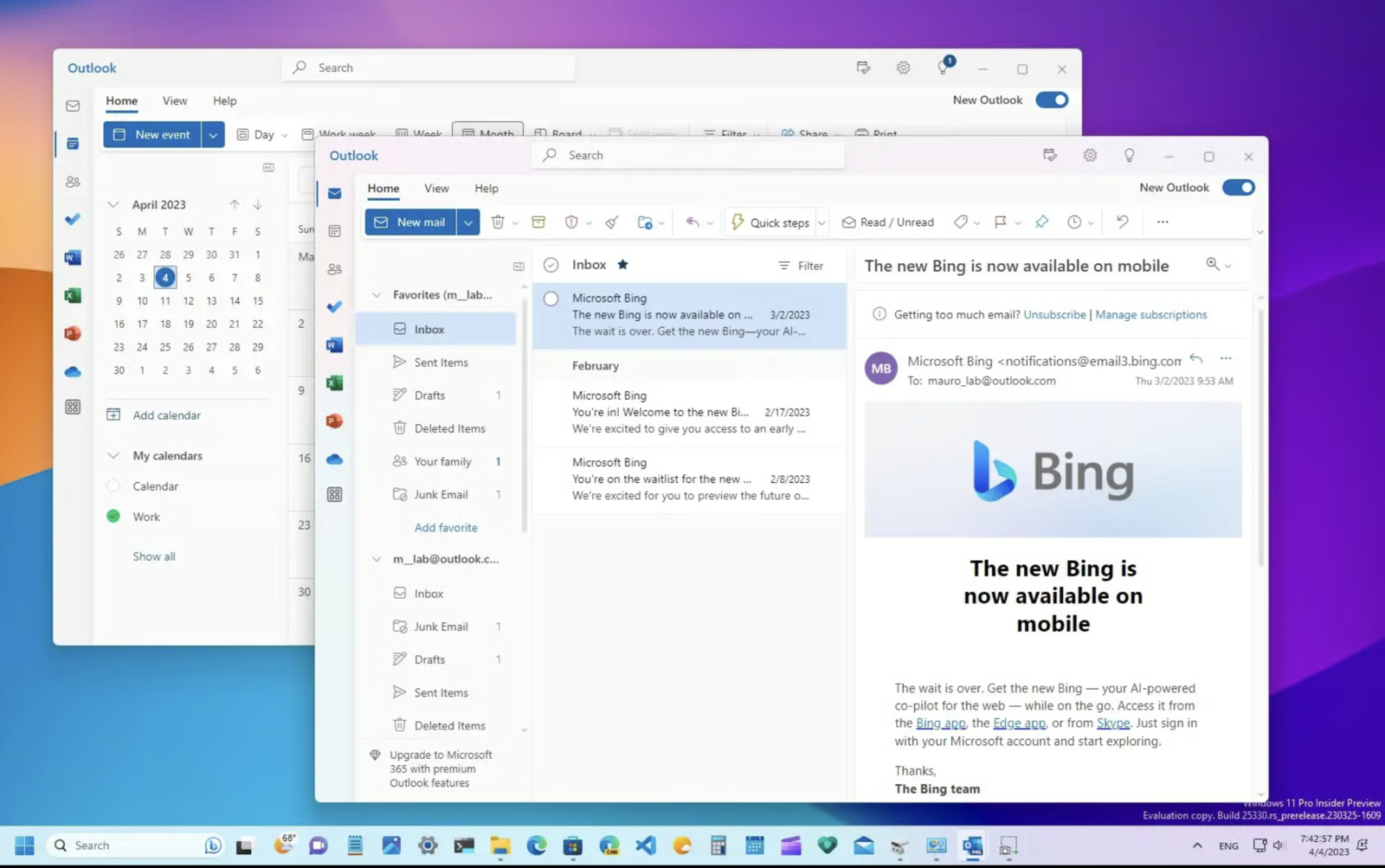 Switch to new Outlook version - Scribe Mail Documentation