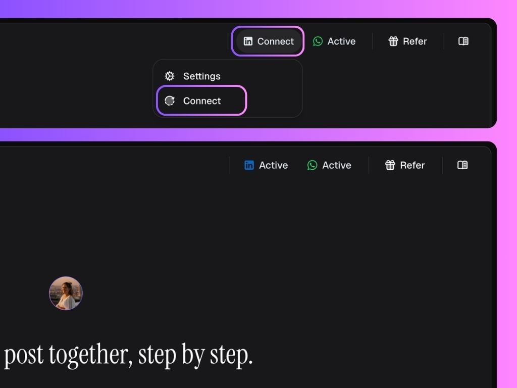 New Li Connection