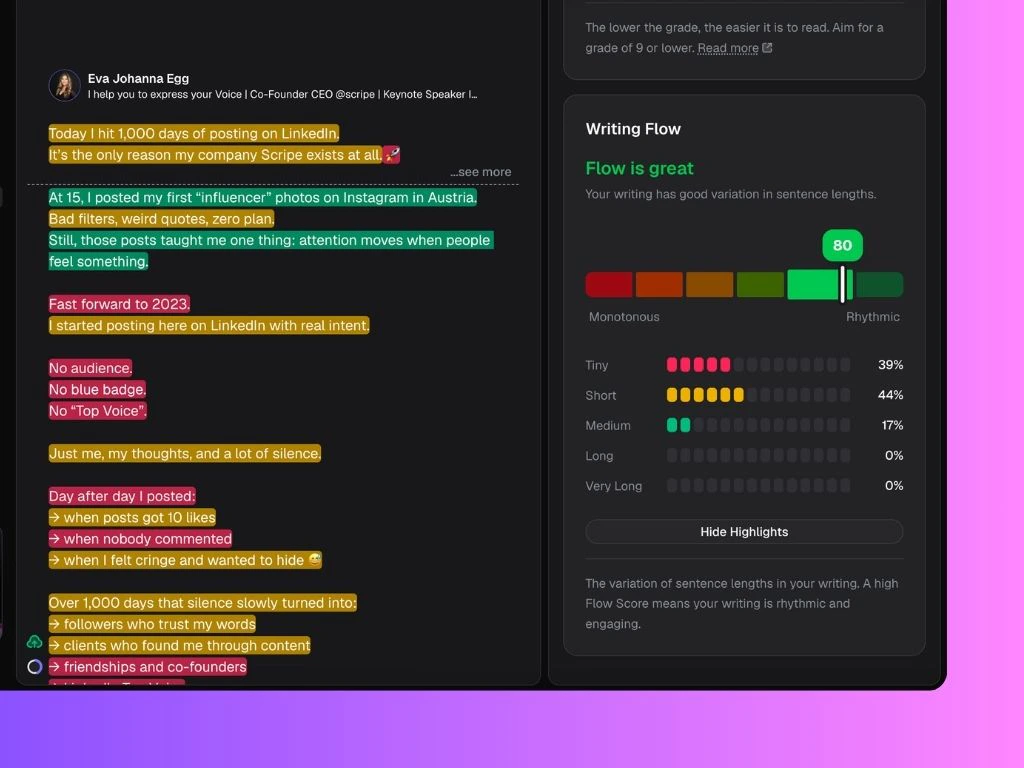 4 Editor Stats 2