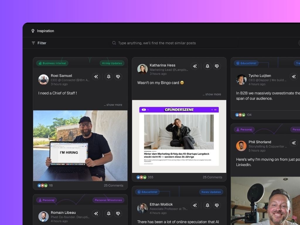 4 Inspo Page