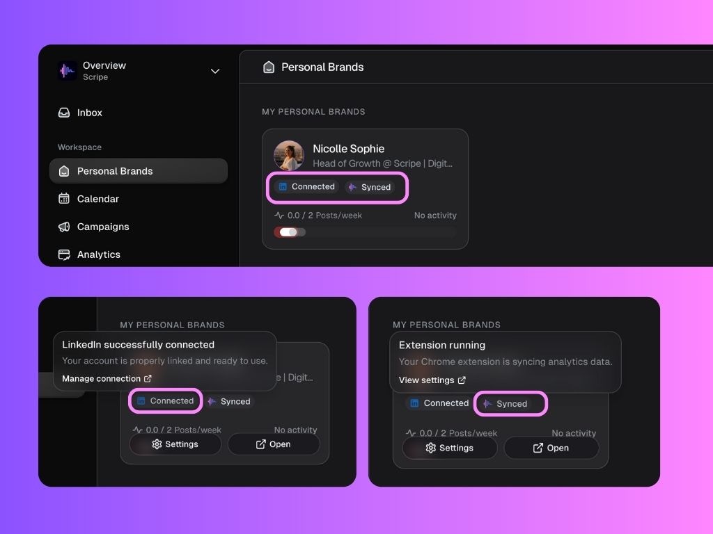 Chrome And Li Connection