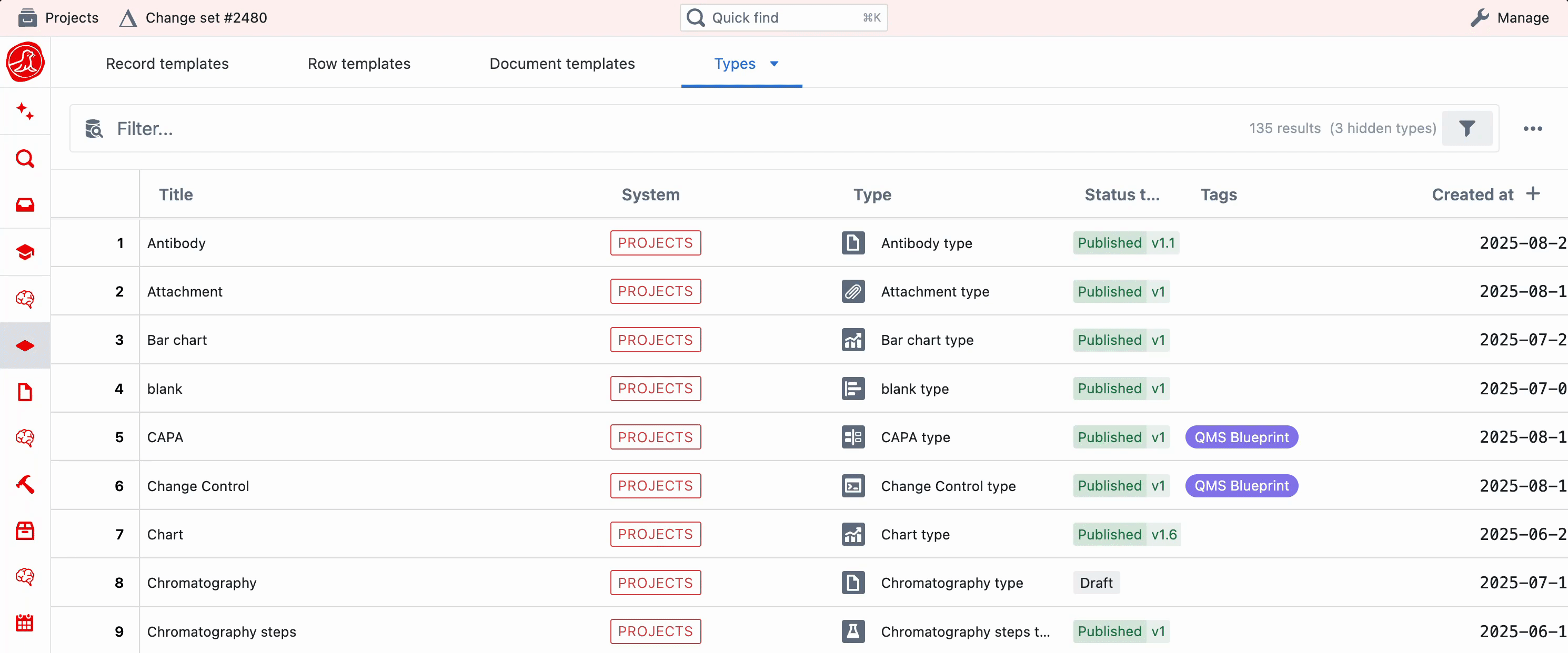 Create instances into change sets Create instances into change sets