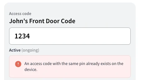 seam-component-access-code-details