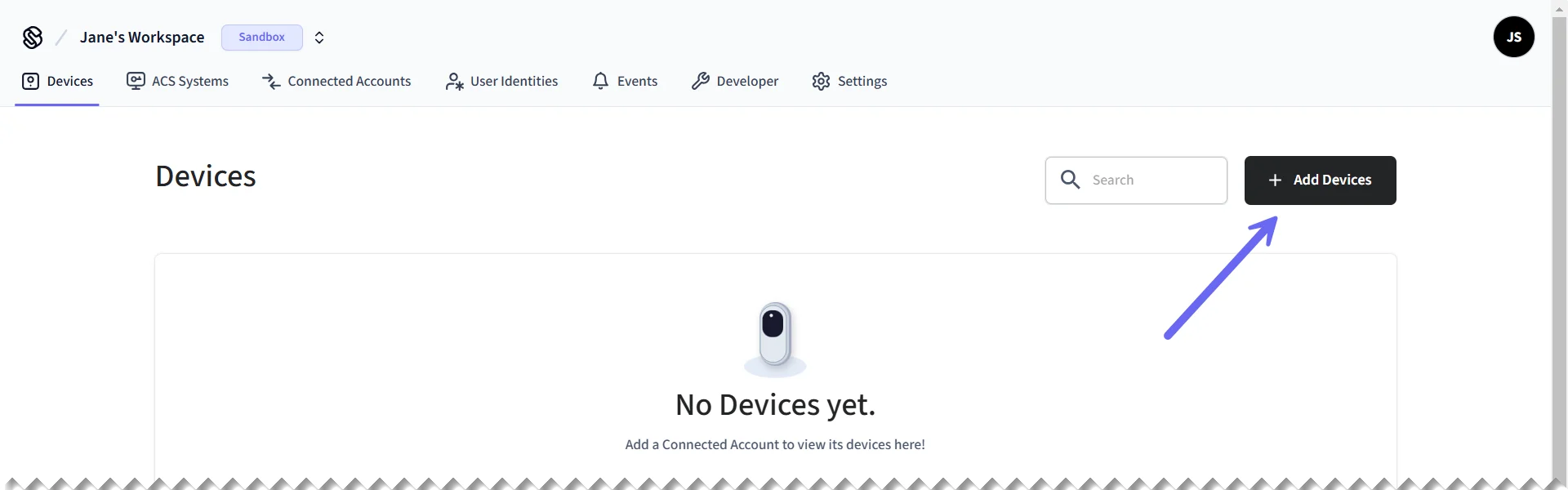 You can also use the Seam Console to add devices.