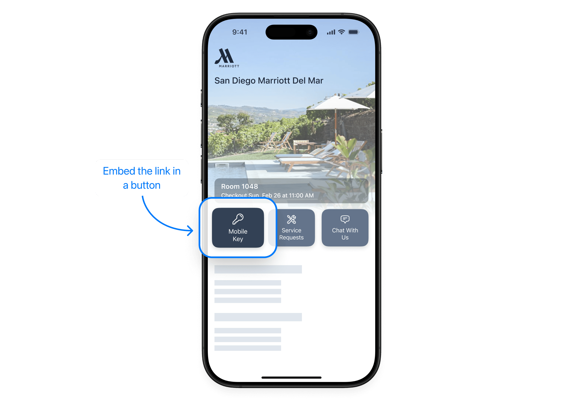 Example: Embed an Instant Key in an app.