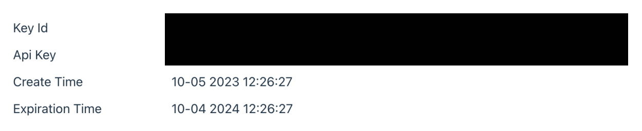 Wyze API Key example