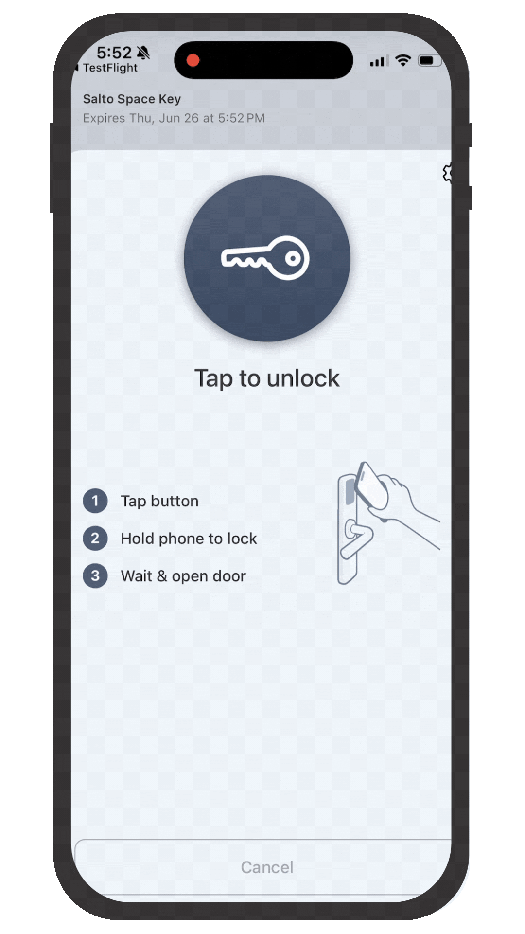 Seam Instant Keys are a prebuilt, Seam-hosted solution that enables you to
share access using a link—no app download required.