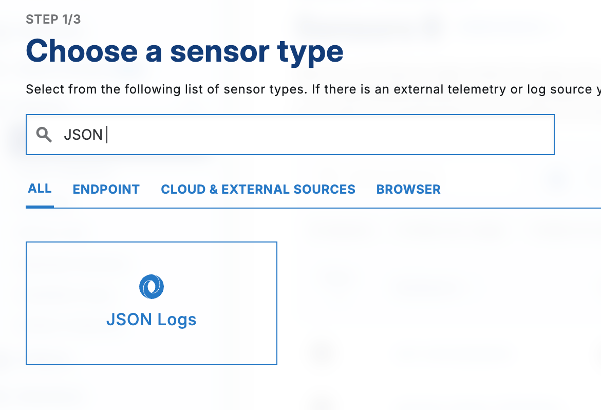 New log sensor