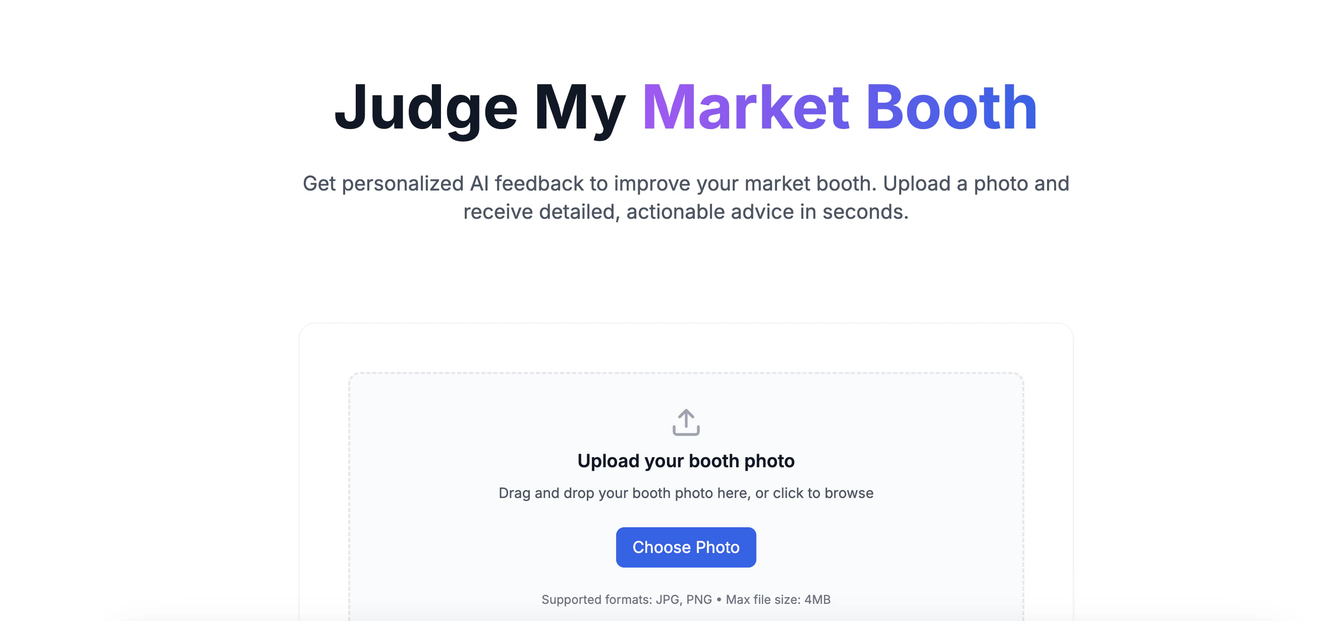 Get booth design suggestions