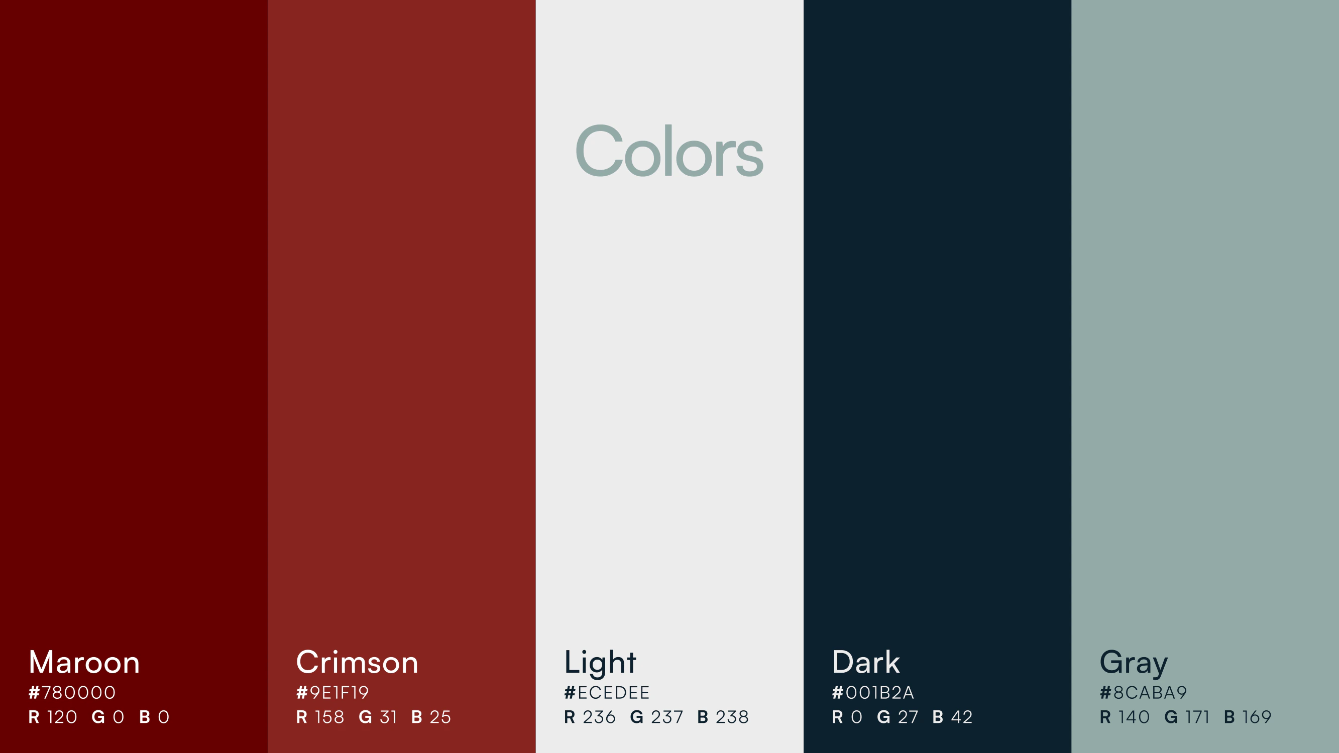 Sei Color Palette