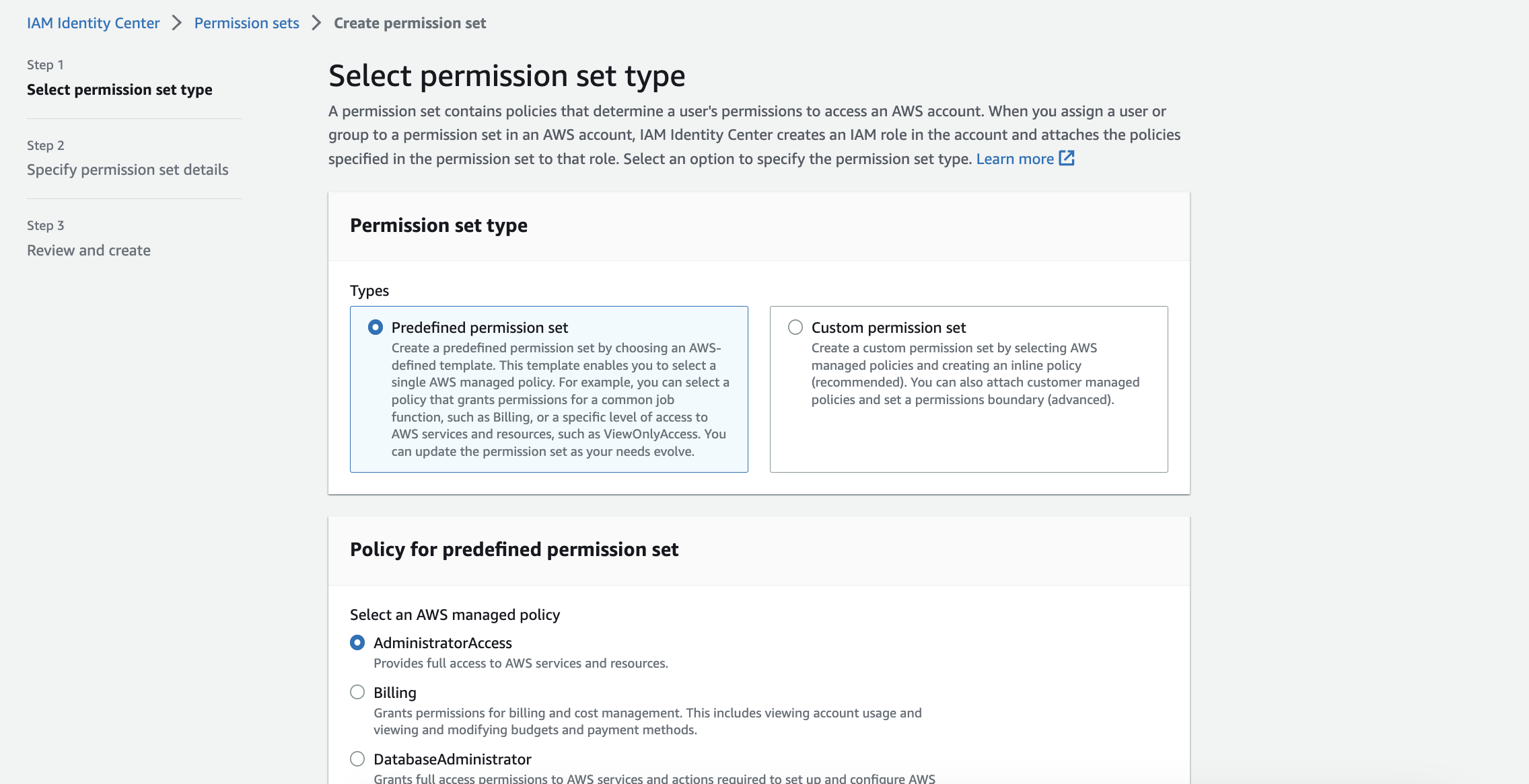 create-predefined-permission-set
