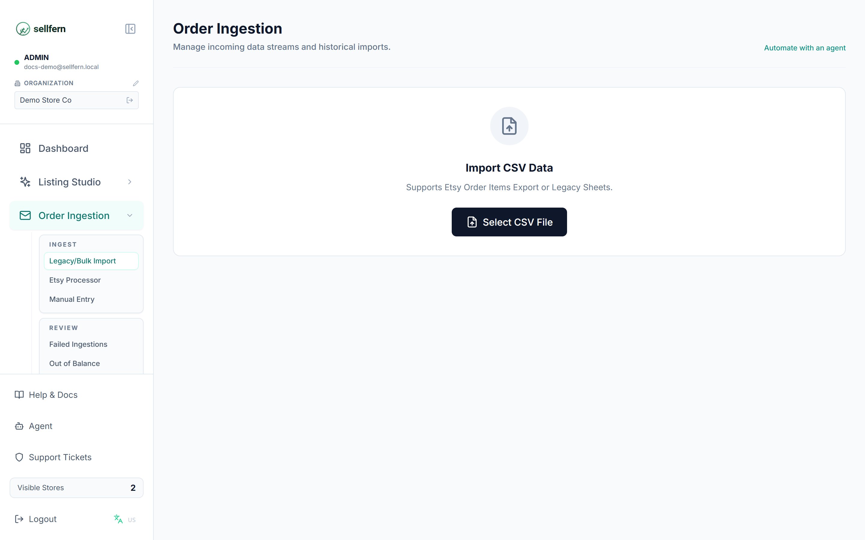Order Ingestion