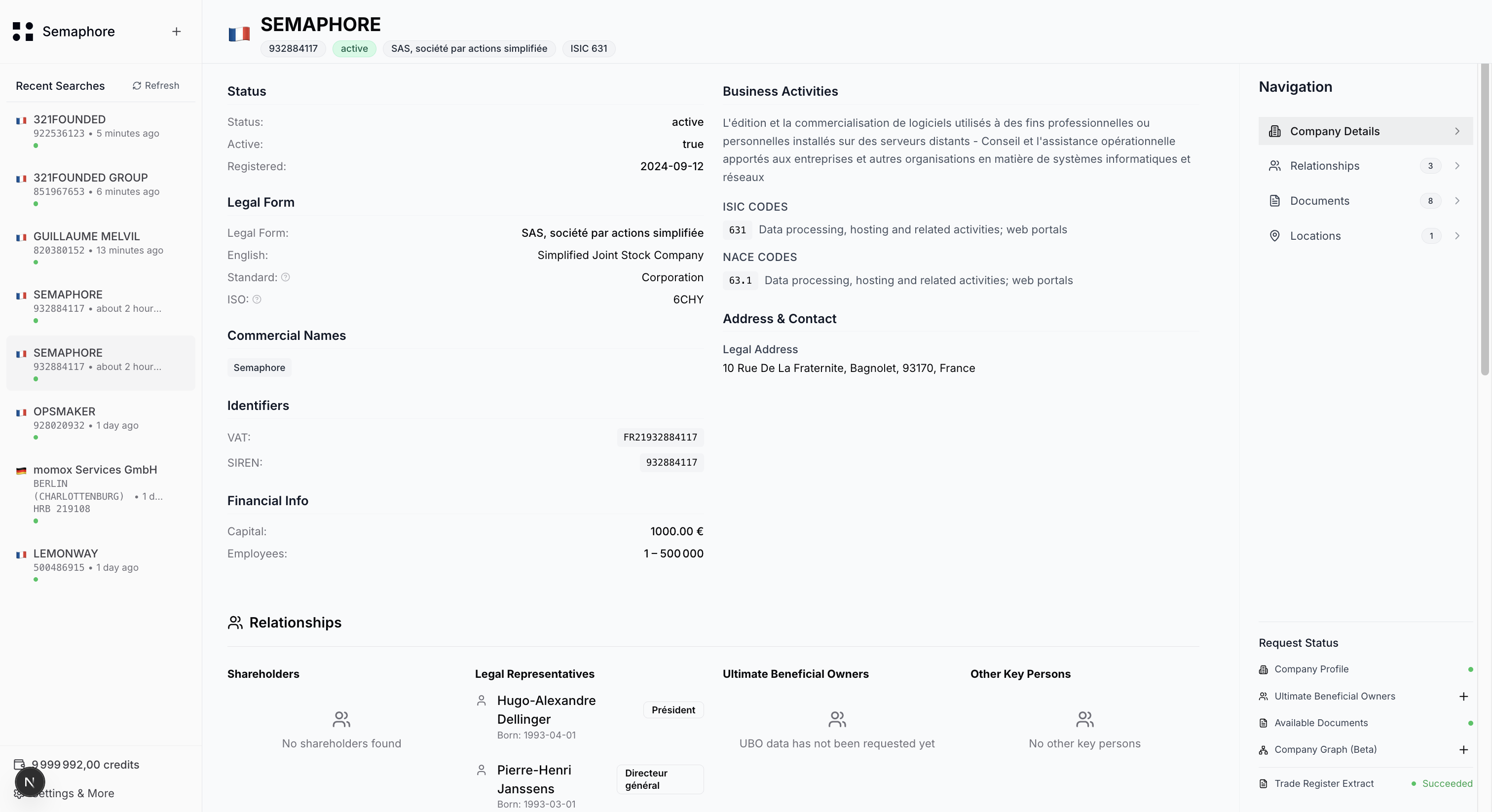 Redesigned Topograph customer portal