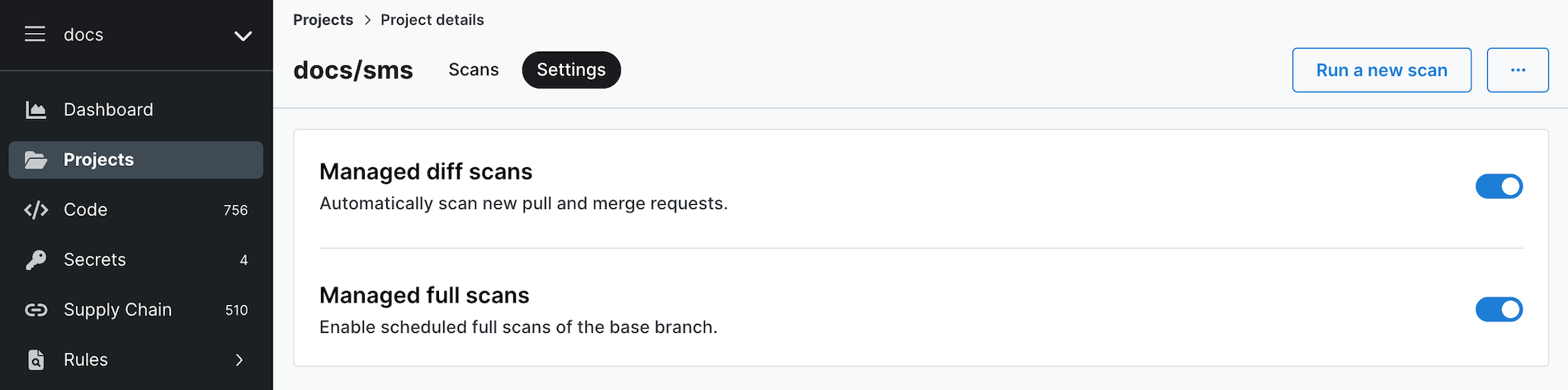 Add a GitHub repository to Semgrep Managed Scans - Semgrep
