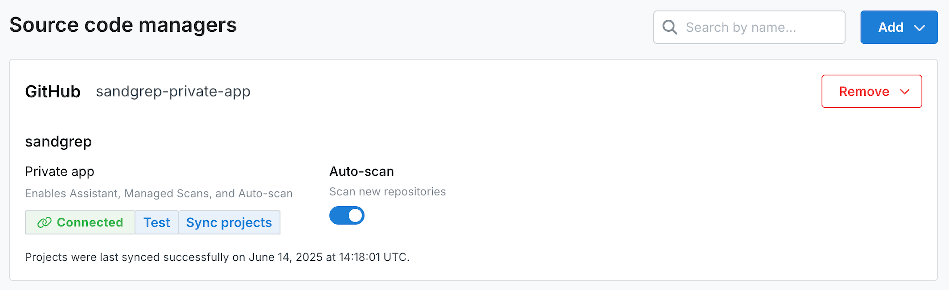 Add a GitHub repository to Semgrep Managed Scans - Semgrep