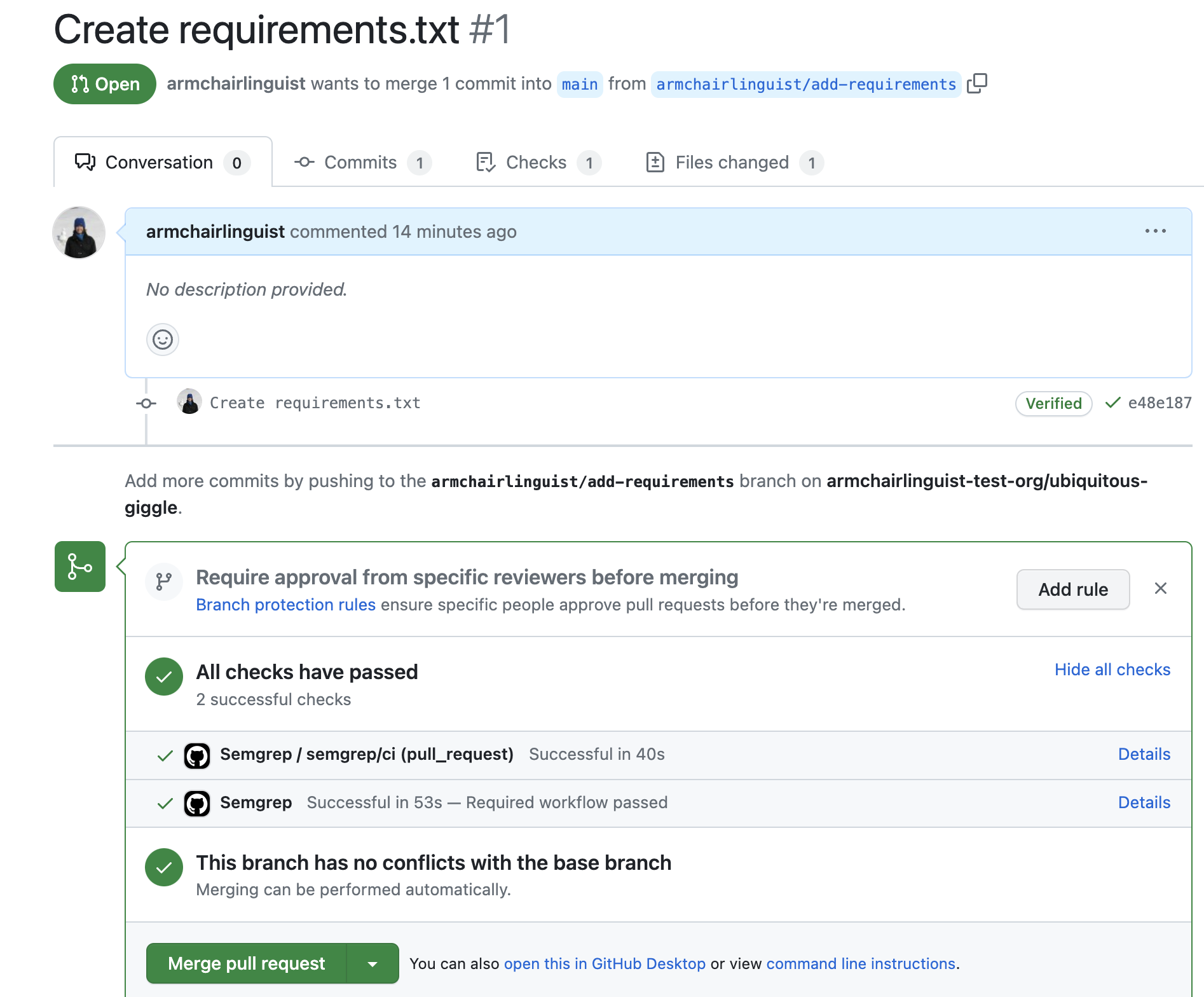 Use GitHub repository rulesets to implement Semgrep - Semgrep