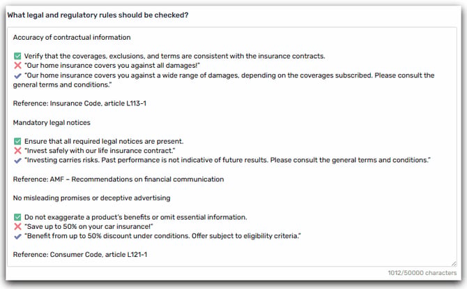 legal and regulatory rules